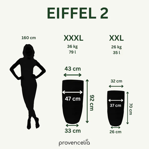 EIFFEL Pot 37x70cm summer mist