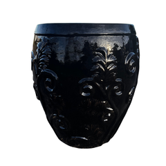 Vaso GAIA 53x57cm nero