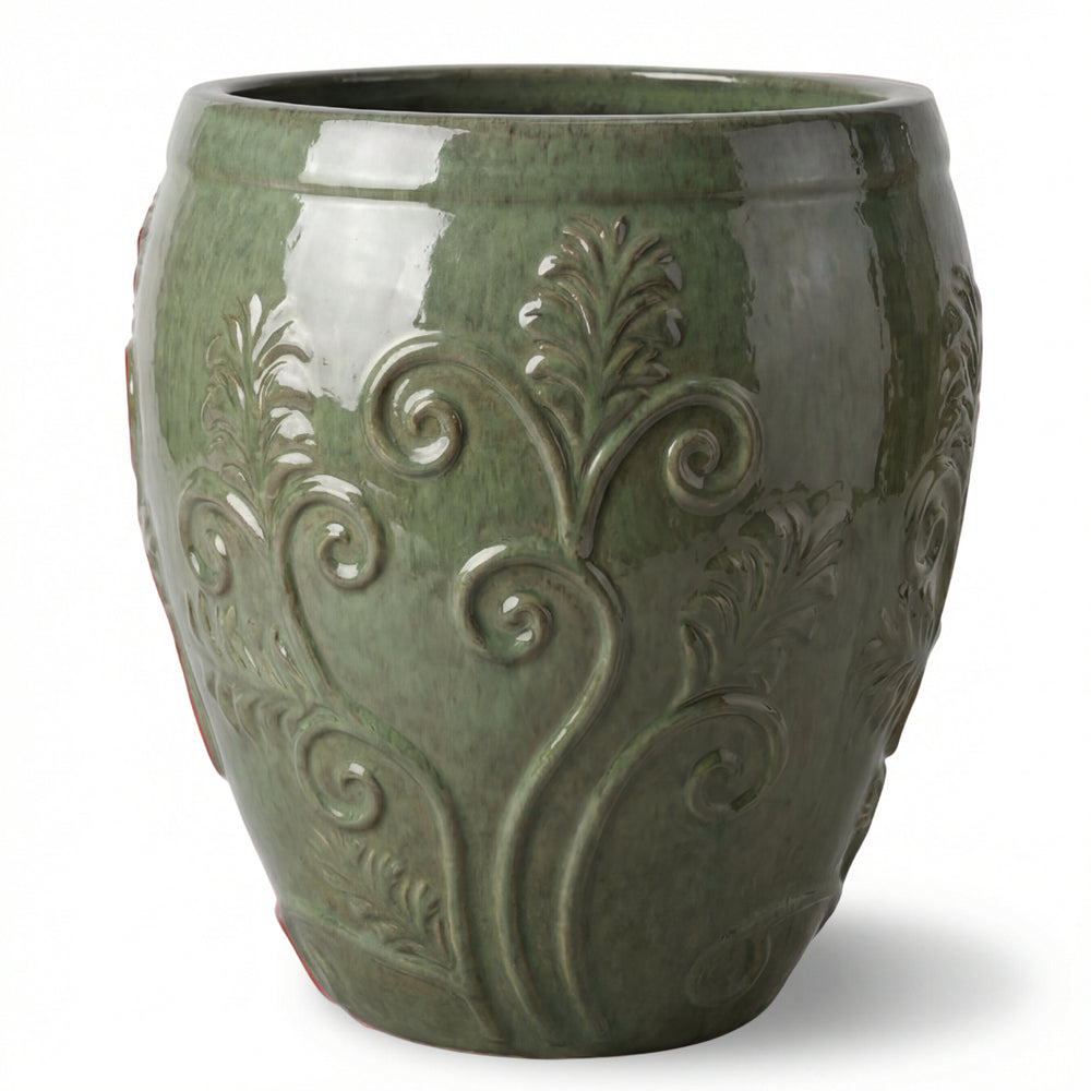 Pot GAIA 75x78cm perle de jade
