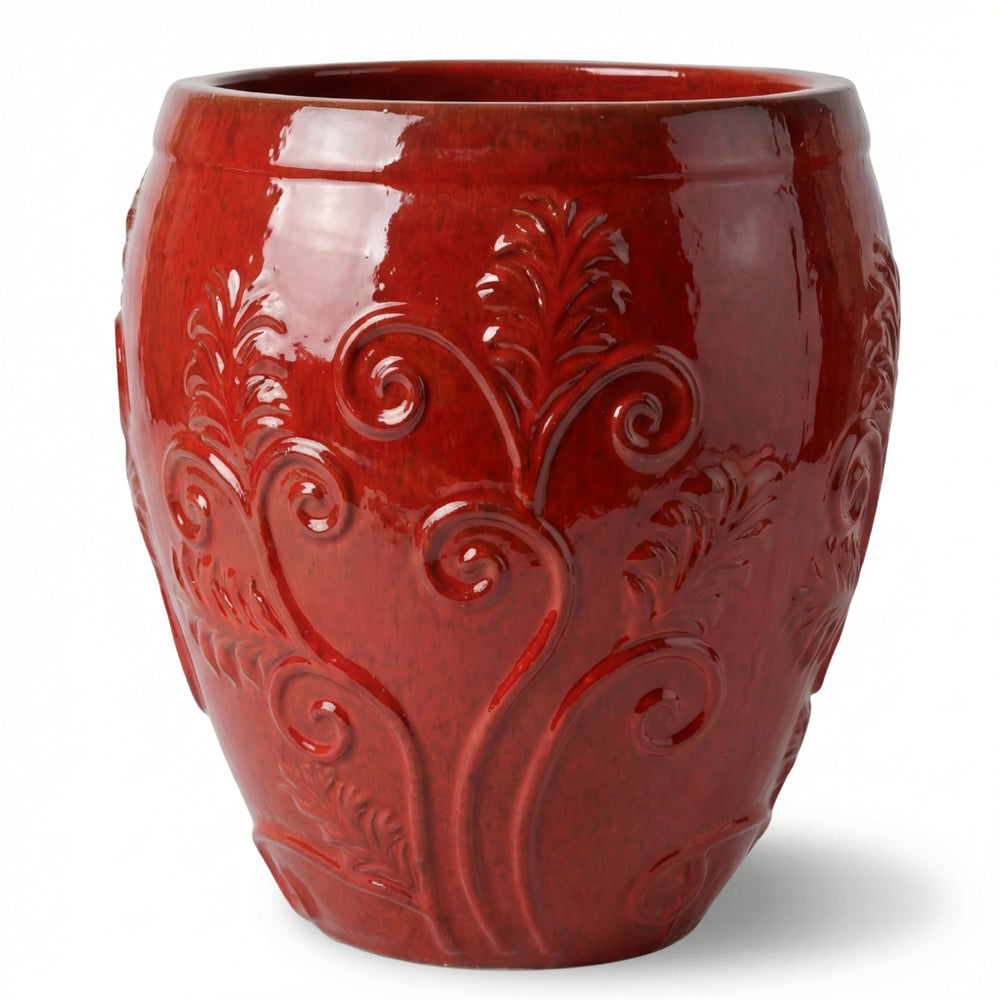 Planter GAIA 75x78cm tropical red