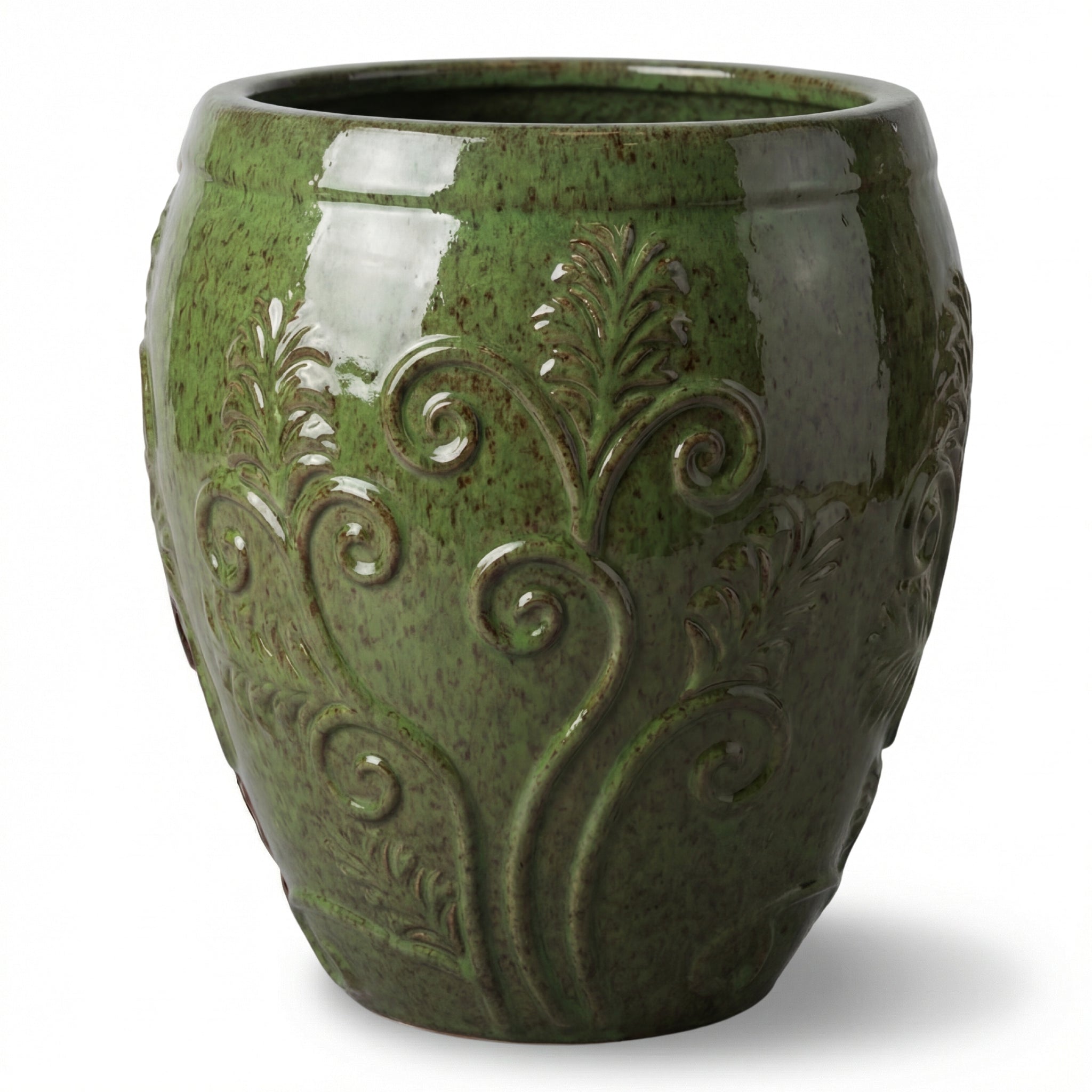 Pot GAIA 75x78cm tropisch groen