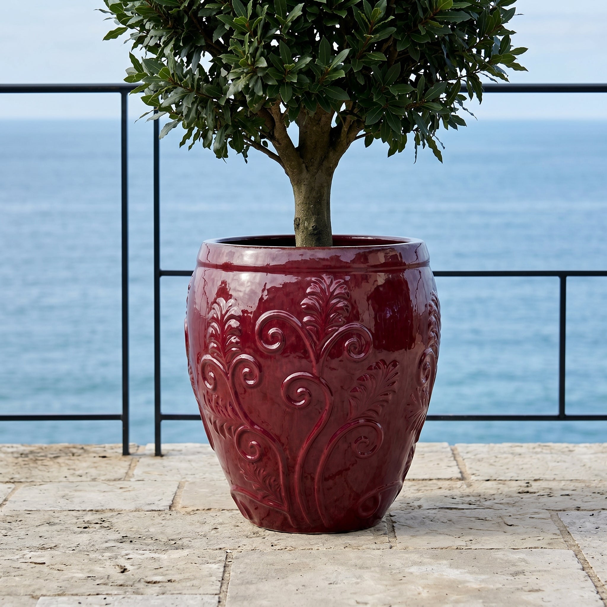 Vaso GAIA 52x58cm viola