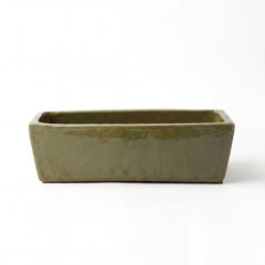 Fioriera GIONO 46x15x14cm verde crema