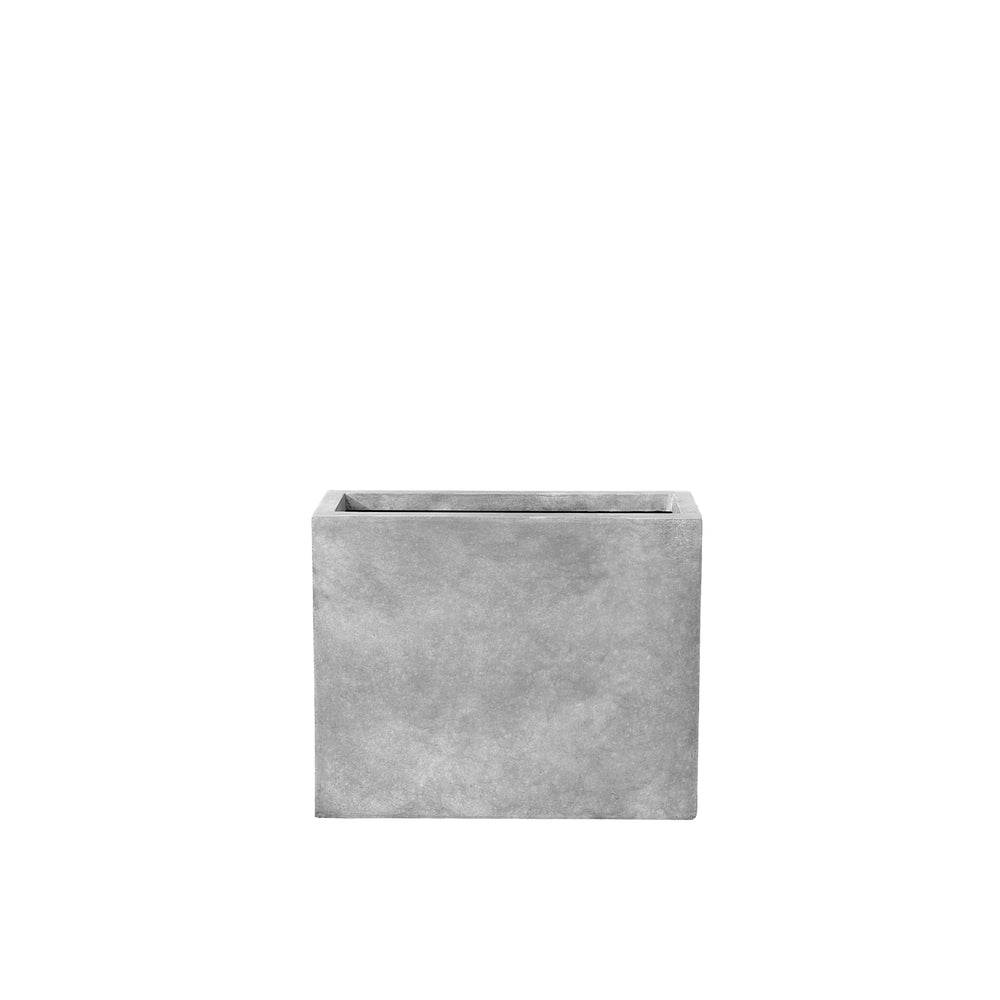 Fioriera HORIZON 49x17x40cm grigio chiaro