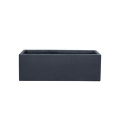 HORIZON planter 65x16x18cm dark grey