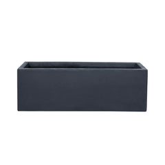 HORIZON planter 75x24x25cm dark grey