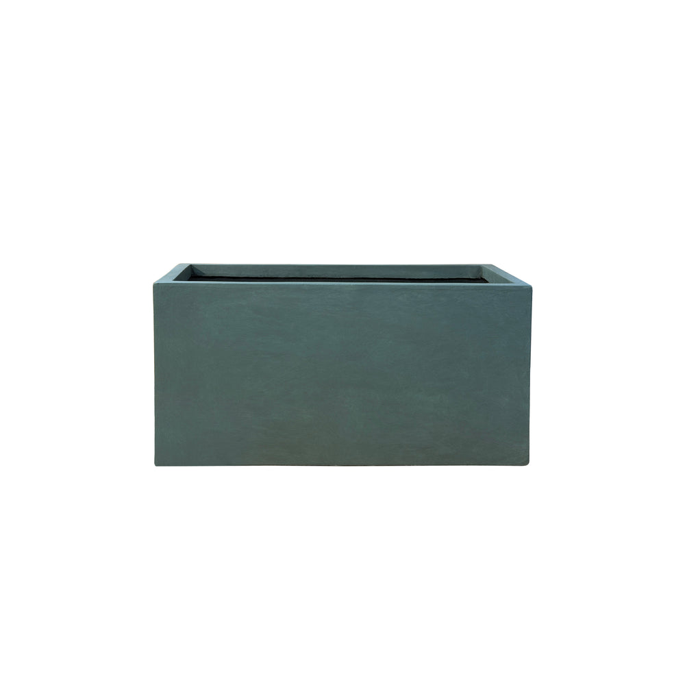 Fioriera HORIZON 79x37x37cm verde scuro
