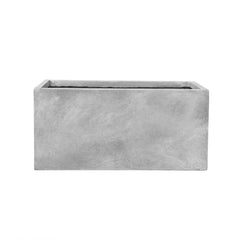 Jardinière HORIZON 99x46x46cm gris clair