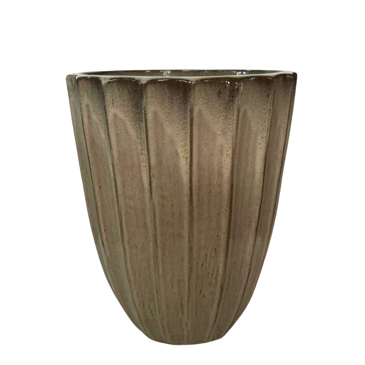HUGO Pot 36x50cm sanded bronze