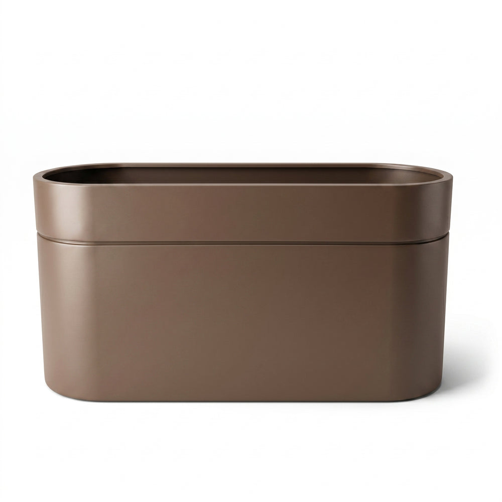 Planter INFINITY LINE 120x40x60cm taupe