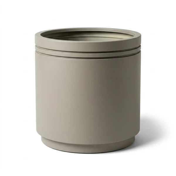 INFINITY ROUND Pot 60x60cm champagne