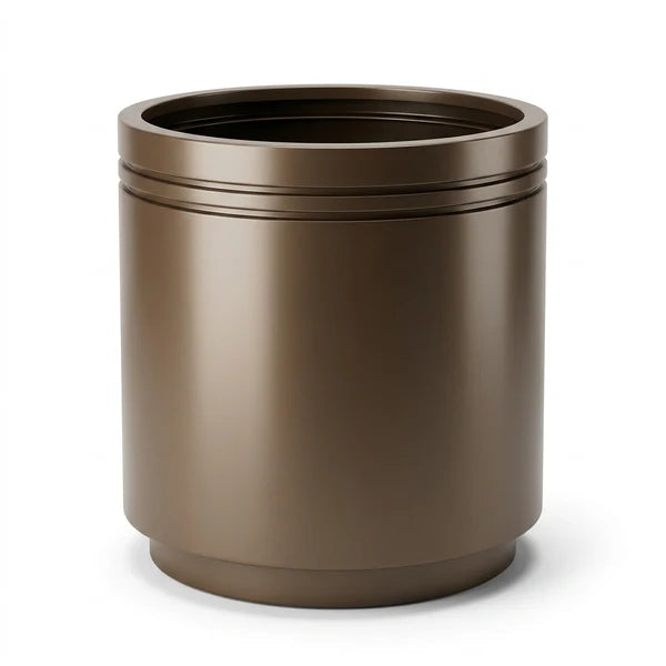 Planter INFINITY ROUND 60x60cm taupe