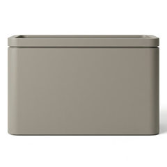 INFINITY SQUARE Pot 100x60cm champagne