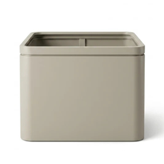 INFINITY SQUARE Pot 80x60cm champagne