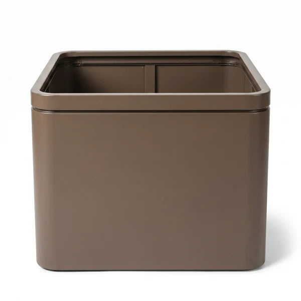Vaso INFINITY SQUARE 80x60cm taupe