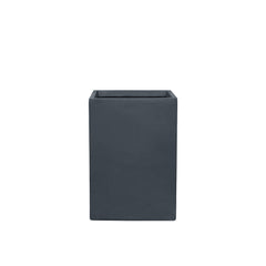 Cache-pot pré percé KUBIX 33x47cm gris foncé