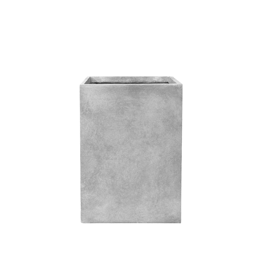 Cache-pot pré percé KUBIX 33x47cm gris clair