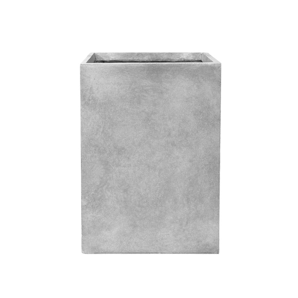 Pre-drilled KUBIX planter 38x54cm light grey