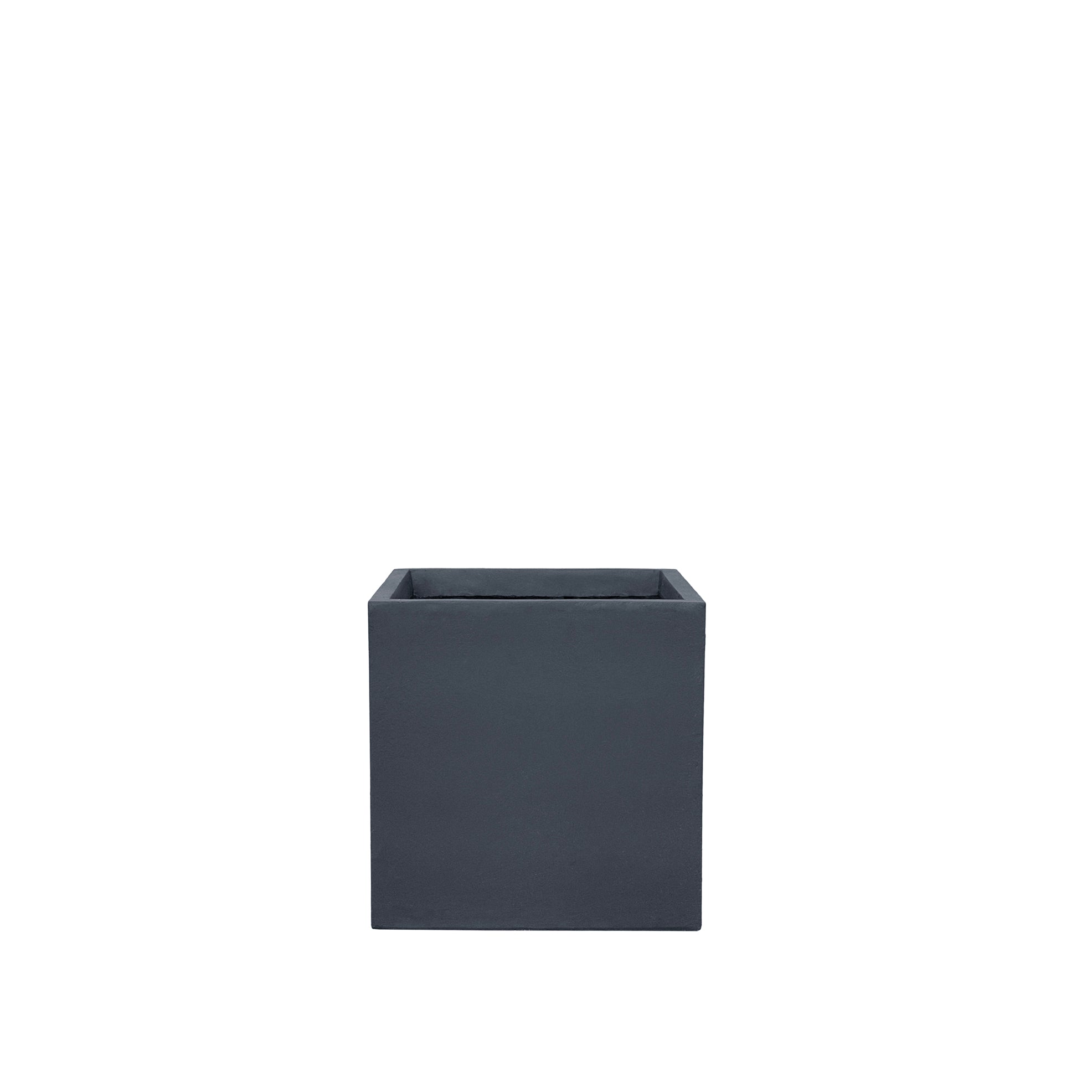 Pot KUBIX 40x40cm gris foncé