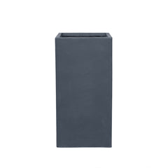 Cache-pot pré percé KUBIX 41x81cm gris foncé