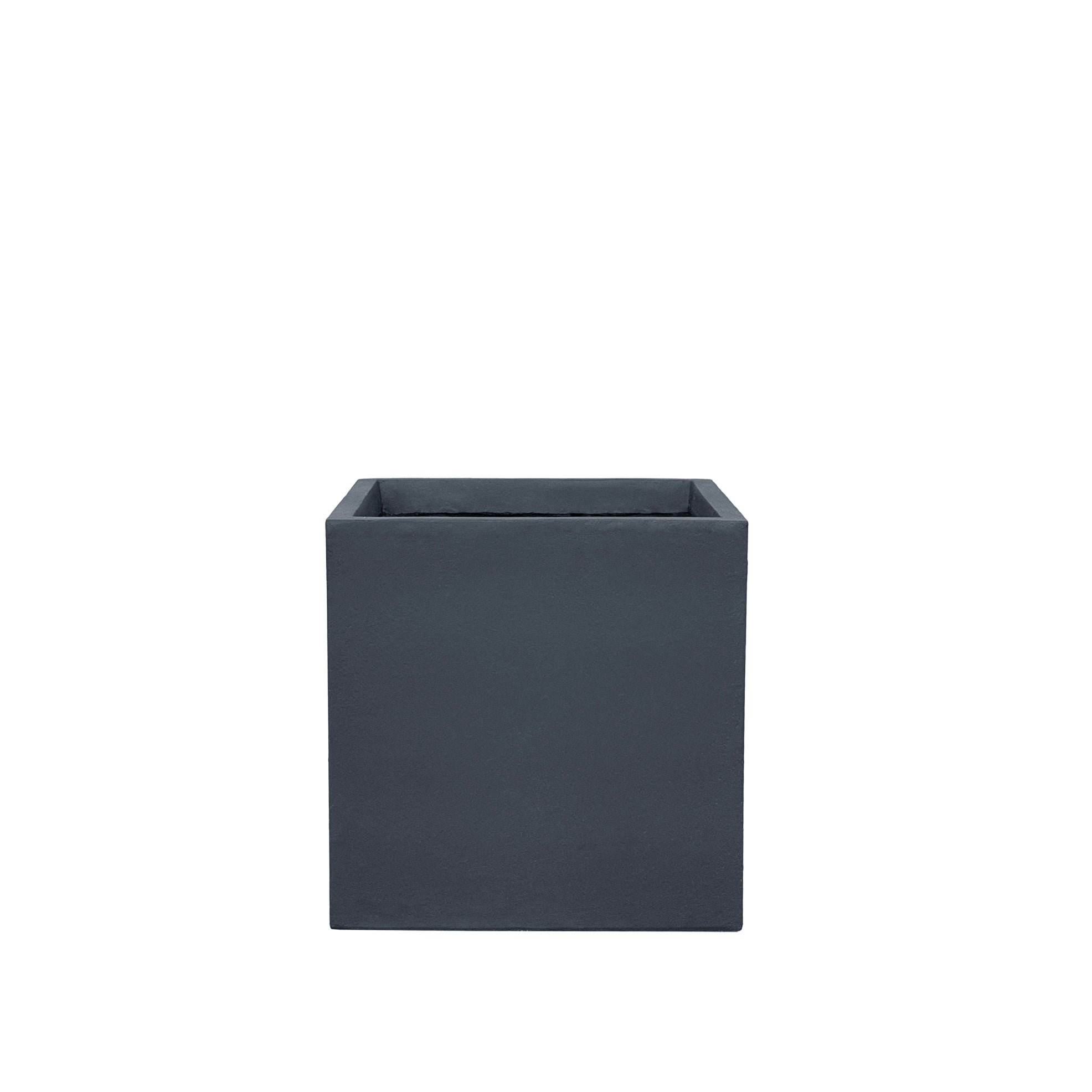 Pot KUBIX 50x50cm gris foncé