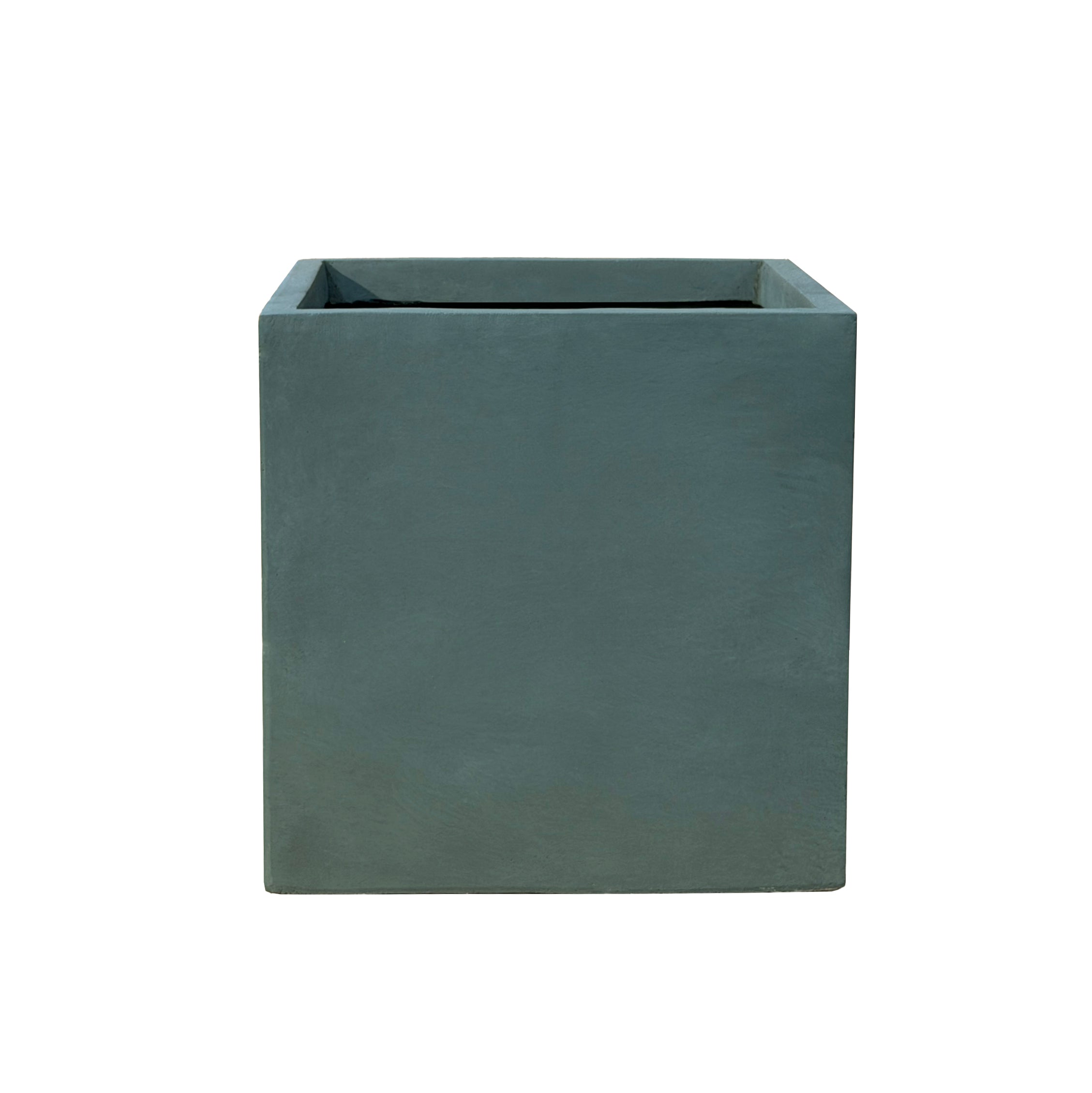 Pot KUBIX 75x75cm vert foncé