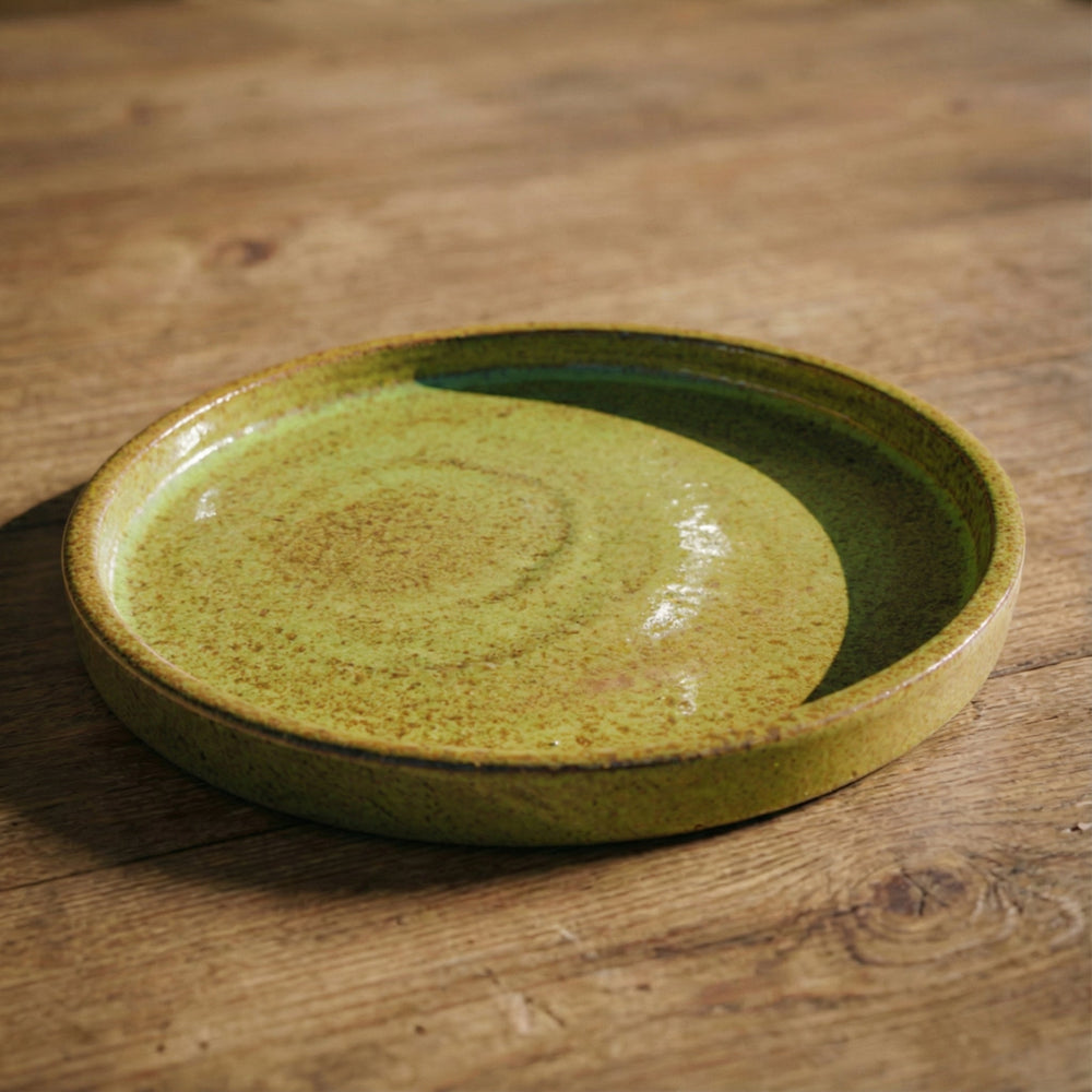 Soucoupe 20cm vert de lac