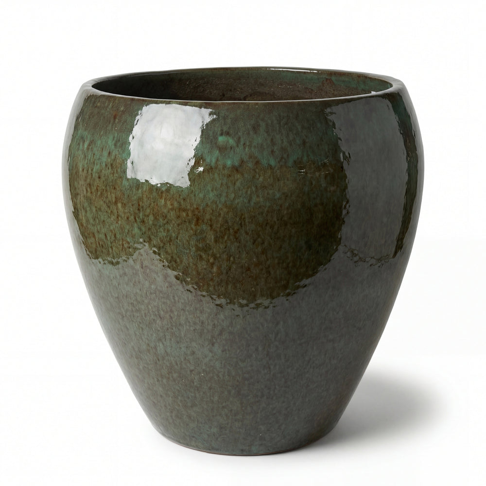 Pot LAFONTAINE 50x51cm mistgroen
