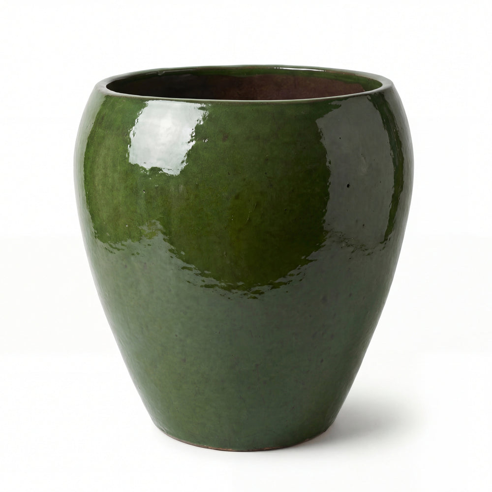 Pot LAFONTAINE 50x51cm diepgroen
