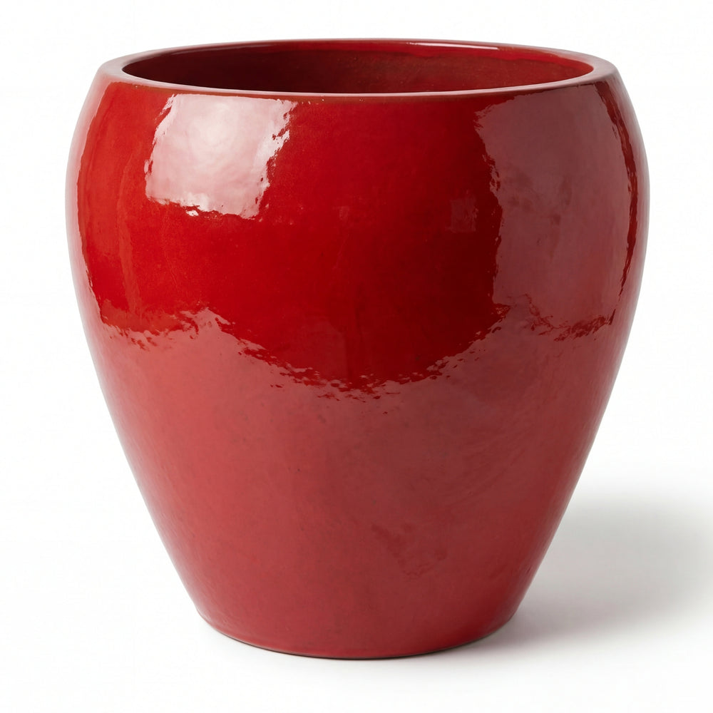 Planter LAFONTAINE2 67x68cm red