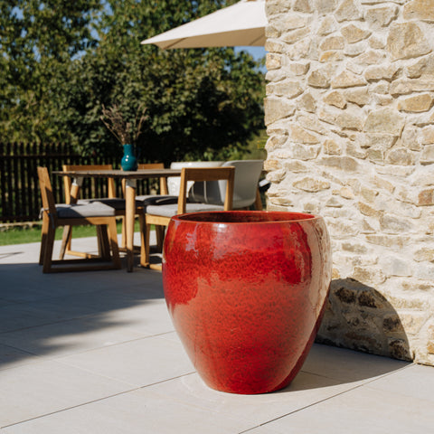 LAFONTAINE Pot 69x65cm tropical red
