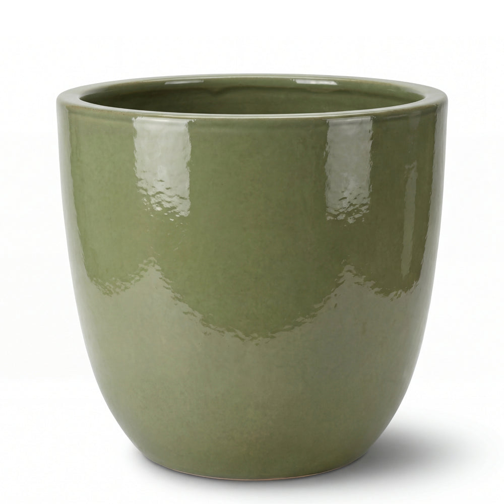 Vaso LANCELOT 47x41cm perla di giada