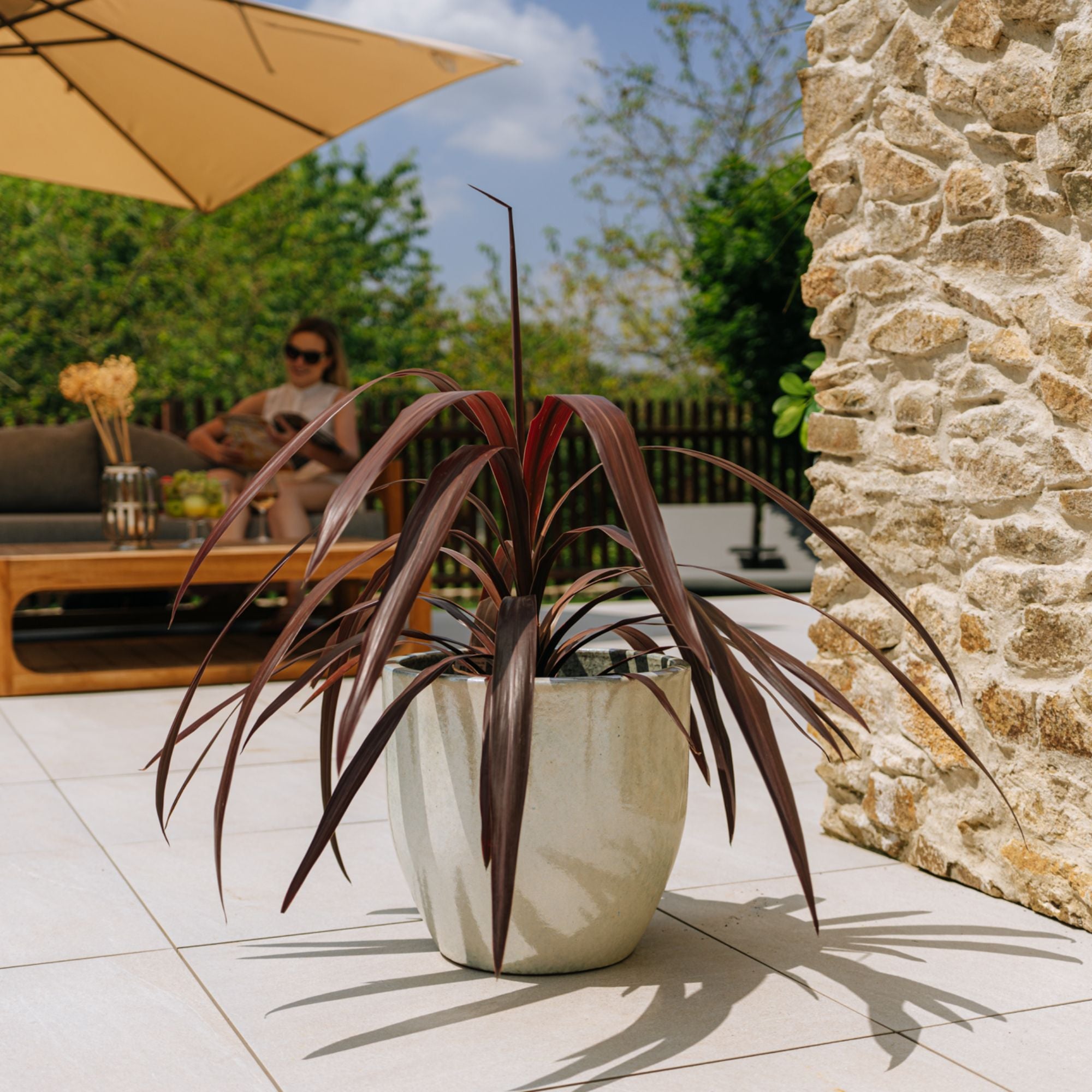 Pot LANCELOT 36x34cm perle