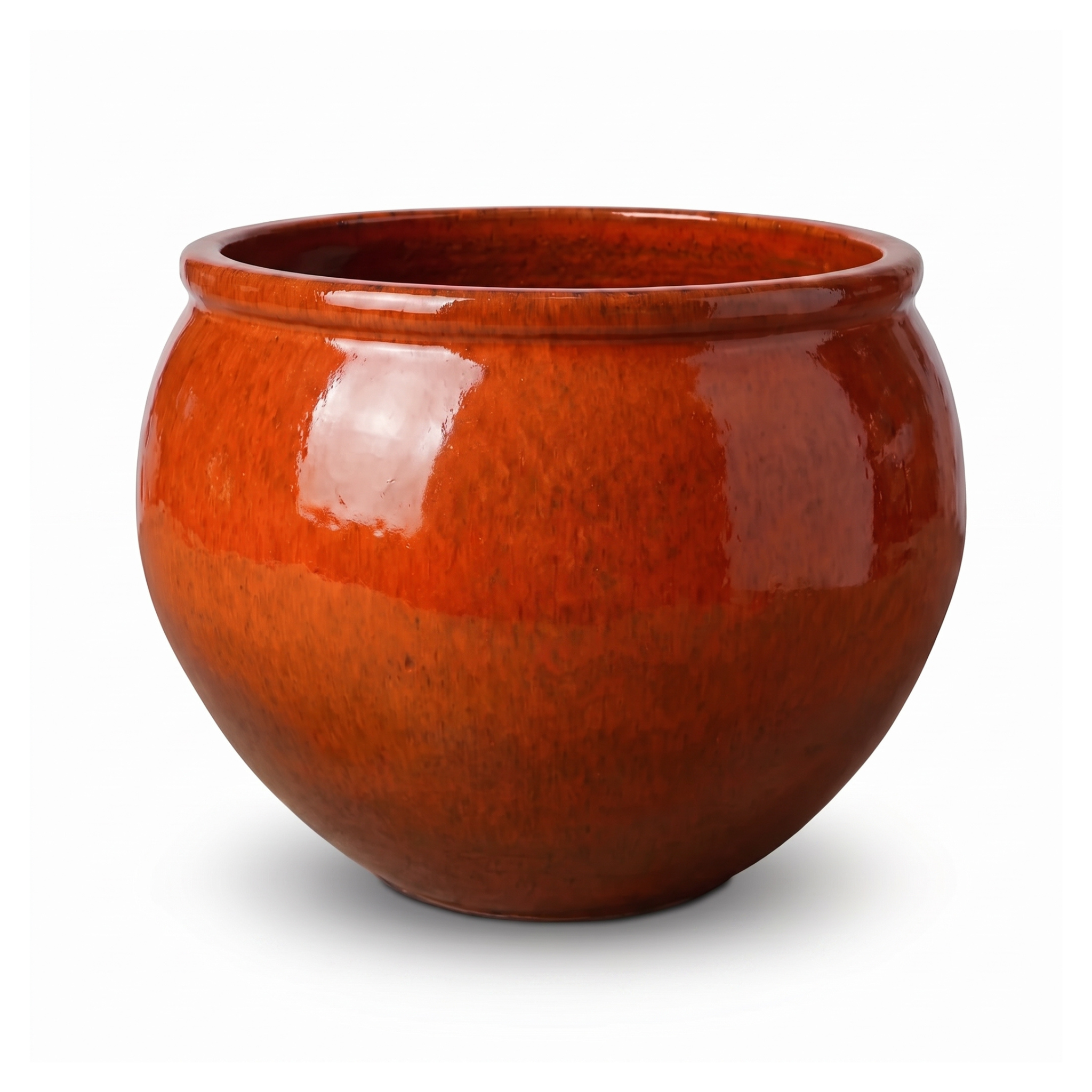 Plantenbak LUTECE 53x43cm tropisch oranje