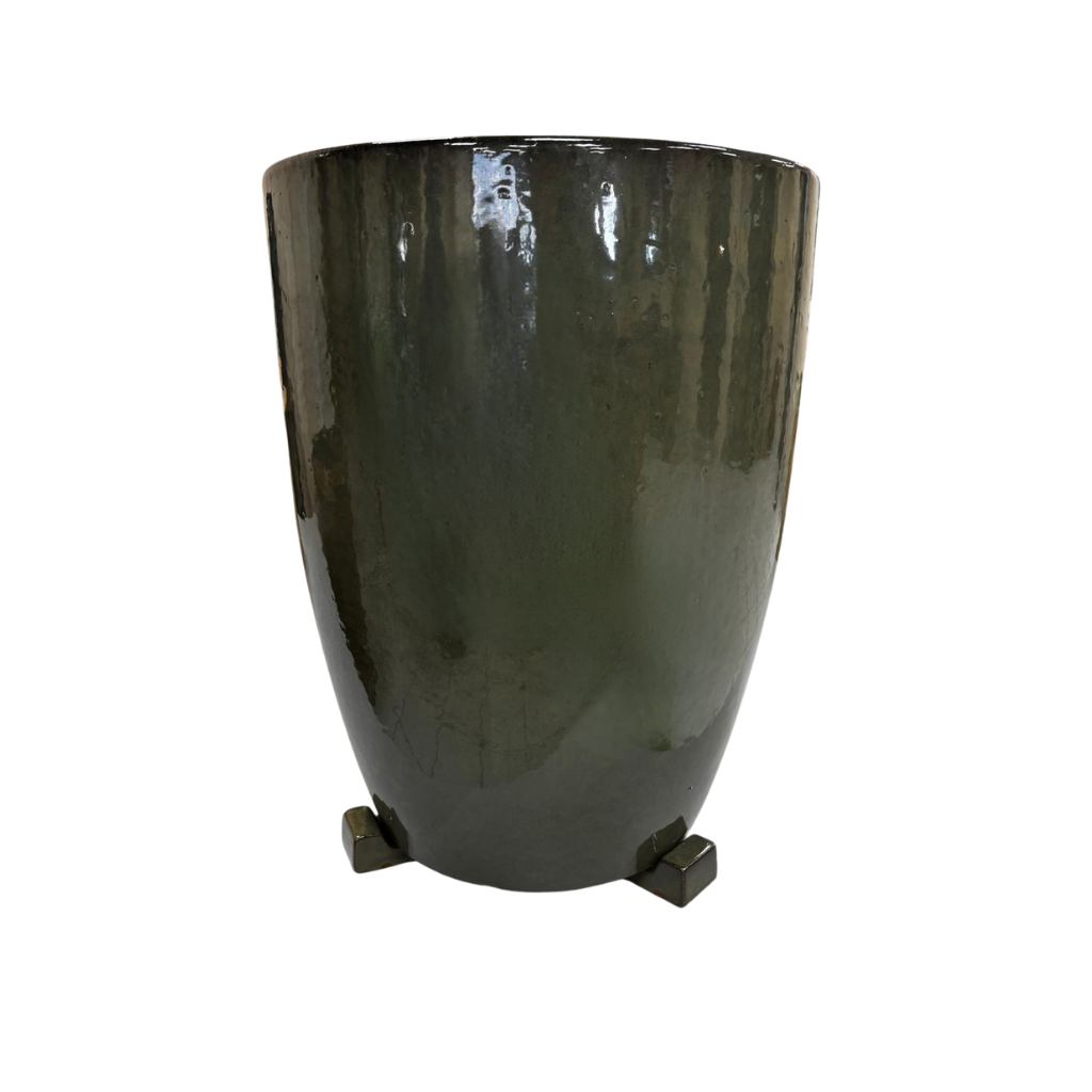 6cm green cream pot stand