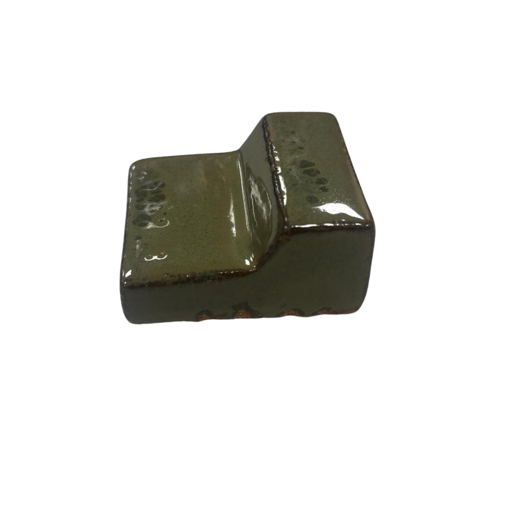 Pied de pot 6cm vert crème