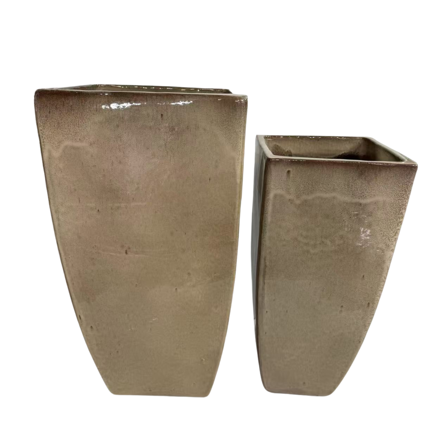 MADISON Pot 35x62cm sanded bronze