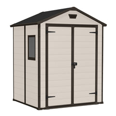 Abri de jardin MANOR 6x5 DD Beige