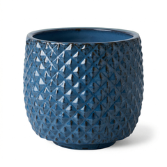 Vaso MARS 30x30cm blu antico