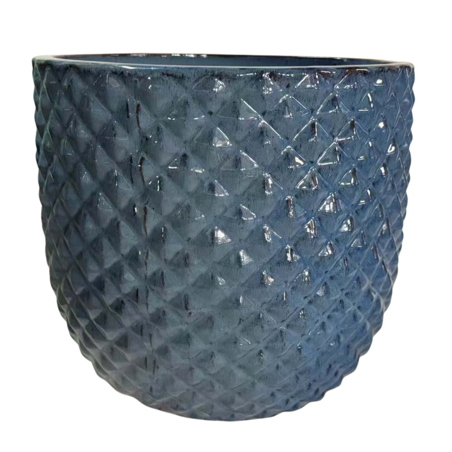 Pot MARS 45x45cm bleu antique