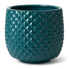 Vaso MARS 45x45cm blu petrolio