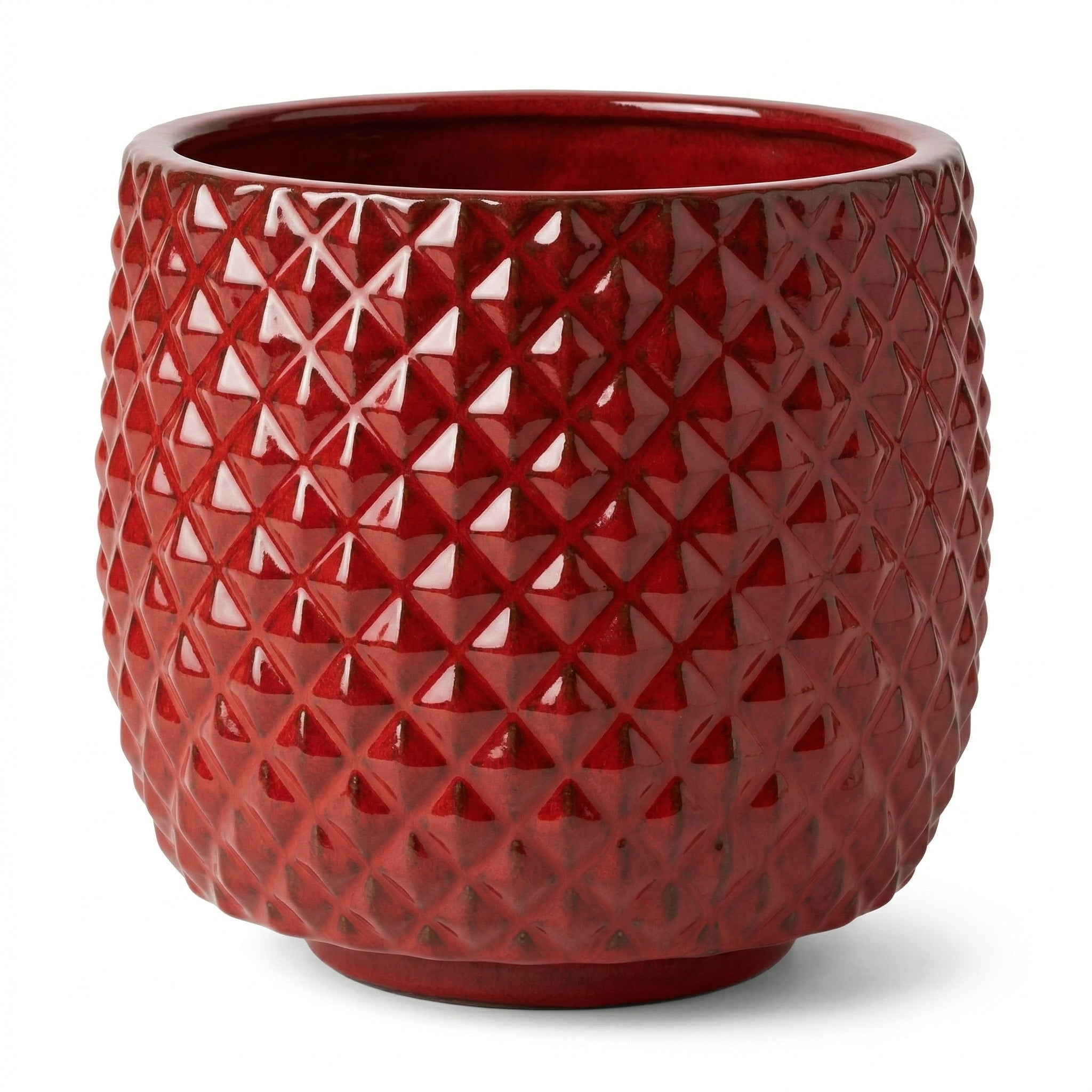 Vaso MARS 45x45cm rosso imperiale