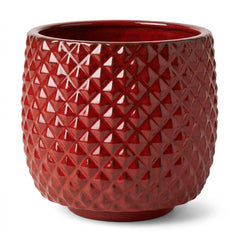 Vaso MARS 45x45cm rosso imperiale