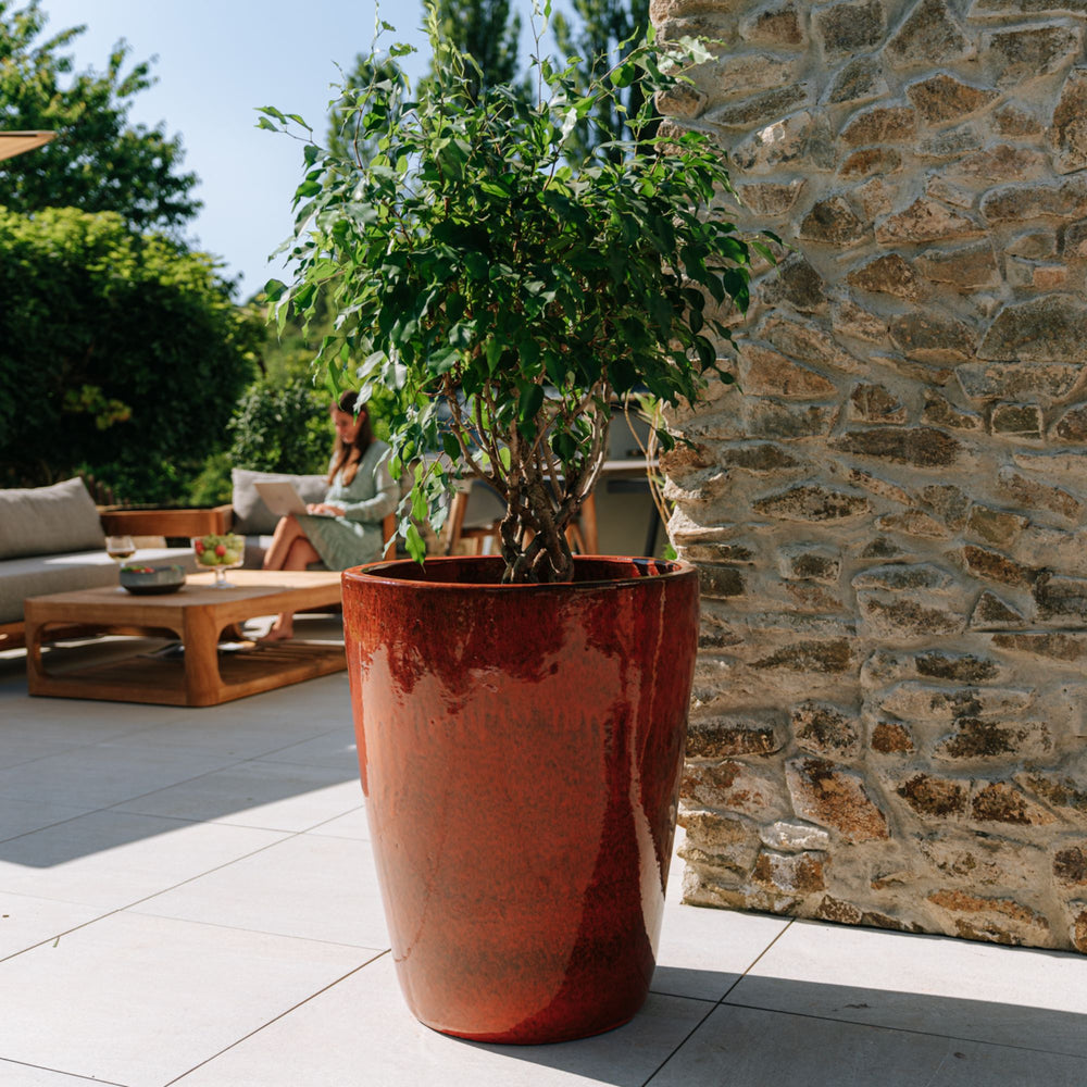 Vaso MAZARIN 55x69cm arancione tropicale