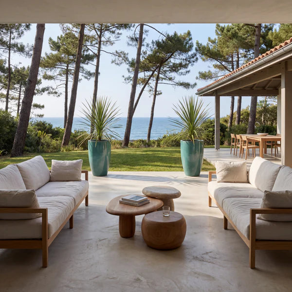 MAZARIN2 Pot 57x70cm jade mist