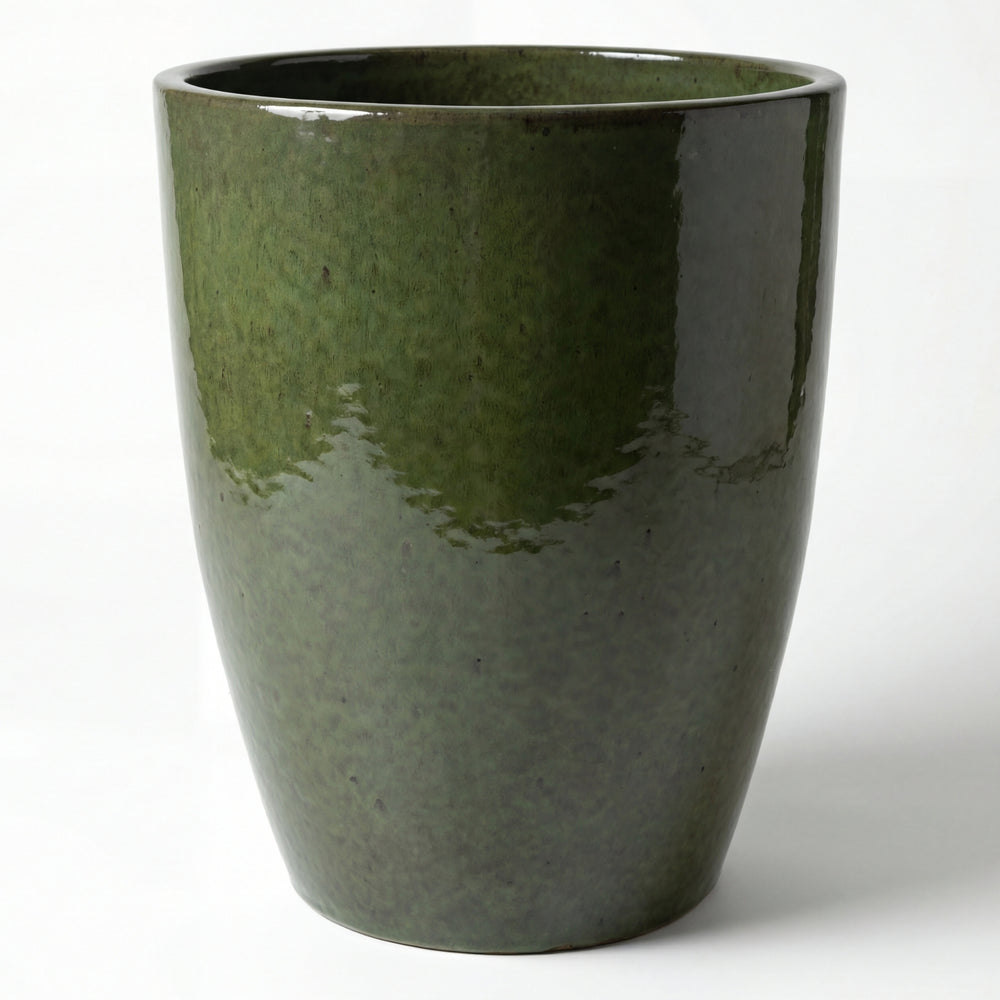 Macetero MAZARIN2 57x70cm verde profundo
