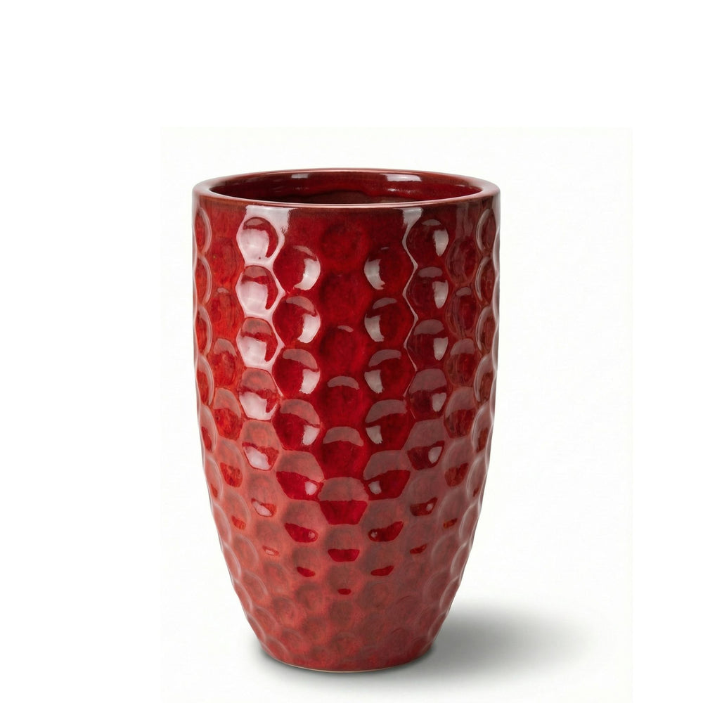 Pot MEROVEE 23x35cm rouge tropical