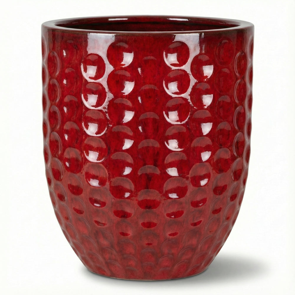 Pot MEROVEE 55x65cm rouge tropical