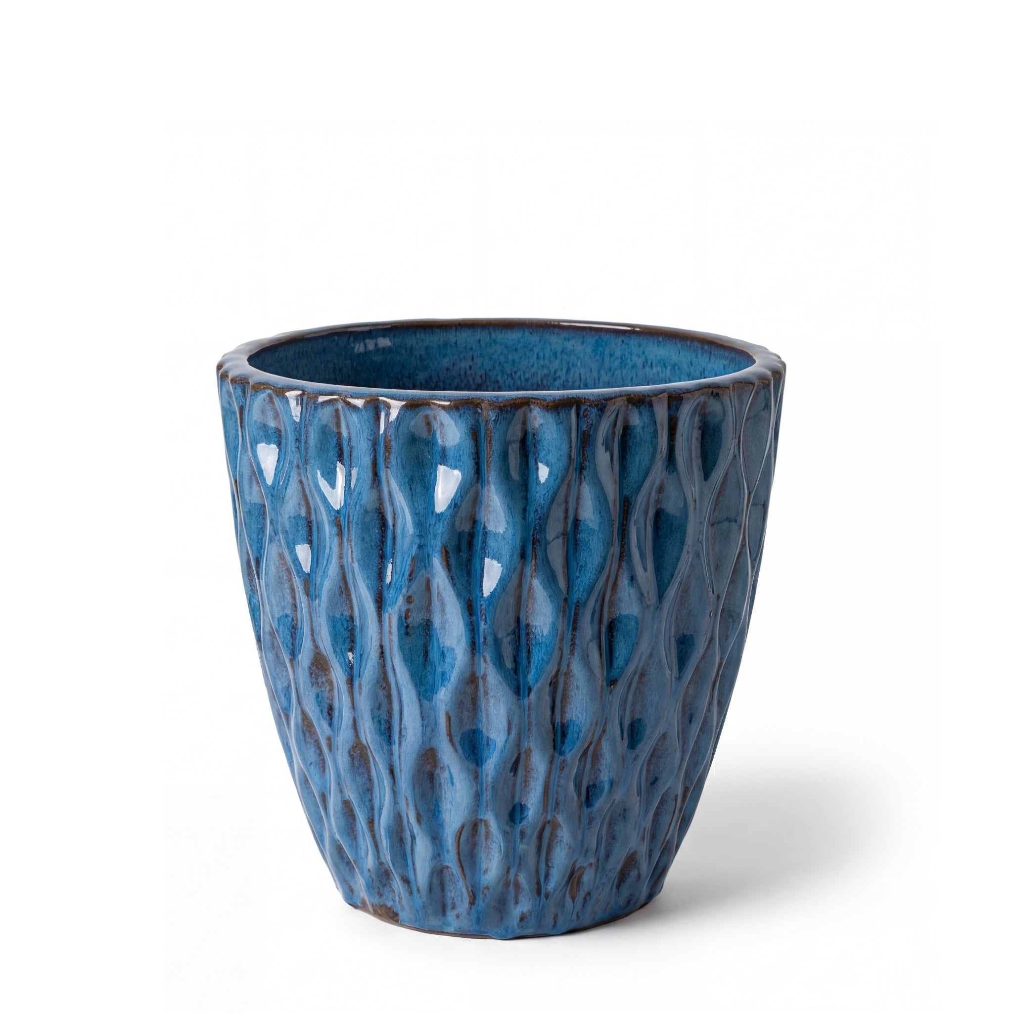 Pot MONET 28x28cm bleu antique