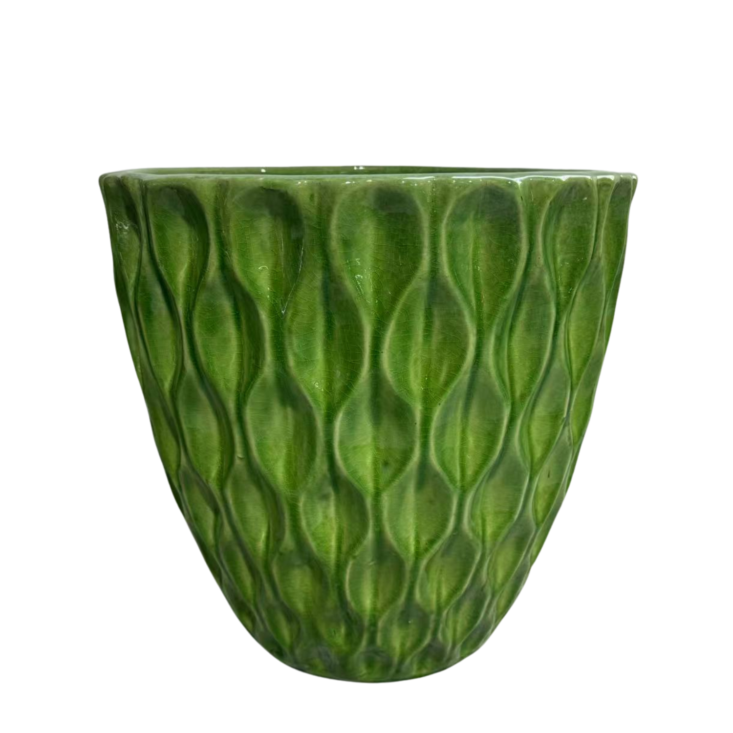 MONET Pot 28x28cm apple green